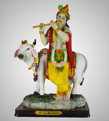 

Aanvi Enterprises Decorative Showpiece - 20 cm(Polyresin, Multicolor)