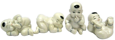 

MYEBIZSTORE new born boy set for complete the boy born wish for ladies. Decorative Showpiece - 7 cm(Polyresin, White)