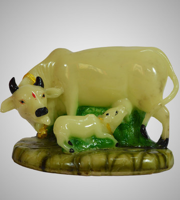 

Aanvi Enterprises Decorative Showpiece - 25 cm(Marble, Multicolor)