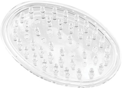 

InterDesign Soap Stand Case for Bathroom, Vanities, Kitchen Sink (Clear)(Clear)