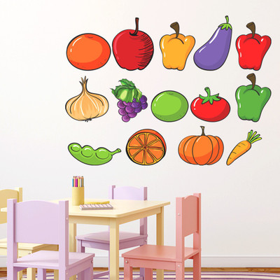 

Orange and Orchid  PVC Vinyl Sticker(Pack of 1, Multicolor