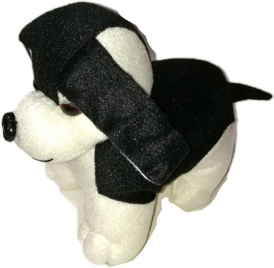 

COST TO COST Black and white dog - 8 inch(Black)