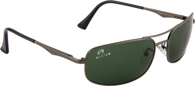 Aislin Rectangular Sunglasses(Green)