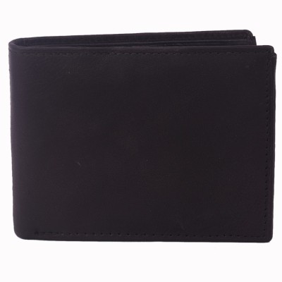 

SKMARTS Men Black Genuine Leather Wallet(8 Card Slots)