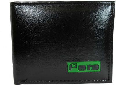 

urfashion Men Black Artificial Leather Wallet(3 Card Slots)