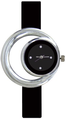 INDIUM PS0067PS NEW BLACK ROUND WATCH Watch  - For Girls   Watches  (INDIUM)