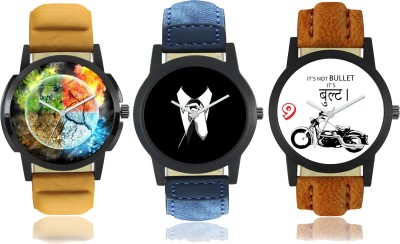 Maxi Retail Best selling Combo (Pack of 3) Watch  - For Men   Watches  (Maxi Retail)