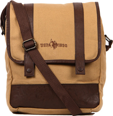 

U.S. Polo Assn USAB0016 Messenger Bag(Brown, 7 L)