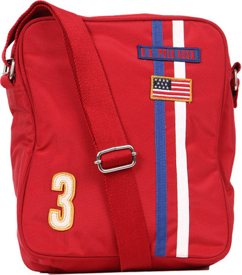 

U.S. Polo Assn USAX0052 Messenger Bag(Red, 6 L)