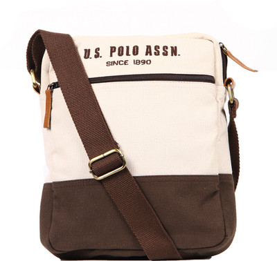 

U.S. Polo Assn USAB0012 Messenger Bag(Beige, 4 L)