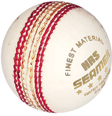 

HRS Seamer Leather Ball, White Cricket Leather Ball(Pack of 1, White)