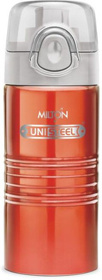 Milton VOGUE 500 500 ml Flask  (Pack of 1, Red, Steel)