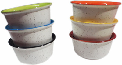 

TMCA 6 Multicolour bowl set Bone China Bowl Set(Multicolor, Pack of 6)