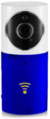 View ShopyBucket CLEVER Dog Wifi Wireless Security WiFi Surveillance Remote View Camera Panoramic Camera 180 ° HD Wireless Camera with Two Way Audio, Vista Remote Video Motion Detect Remote and Night Vision Fun Top 55 Instant Camera(Blue) Camera Price Online(ShopyBucket)