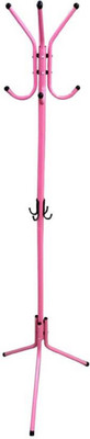 ELEGANTSHOPPING 100% Brand New & High Quality Wrought Iron Coat Rack Hanger Creative Fashion Bedroom for Hanging Clothes Shelves, Wrought Iron Racks Standing Coat Rack - Iron Floor Cloth Dryer Stand(Pink) available at flipkart for Rs.1600