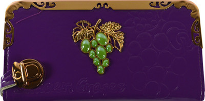 

Glitters Online Casual Purple Clutch