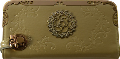 

Glitters Online Casual Gold Clutch