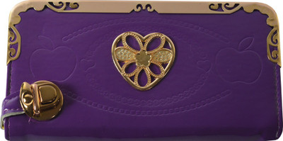

Glitters Online Casual Purple Clutch