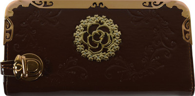 

Glitters Online Casual Brown Clutch