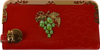 

Glitters Online Casual Red Clutch