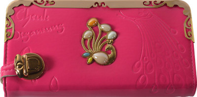 

Glitters Online Casual Pink Clutch