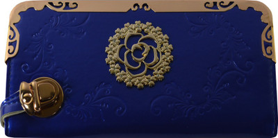 

Glitters Online Casual Blue Clutch