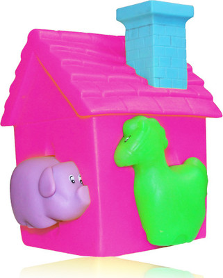 

Akshat FARM HOUSE PLAY SET WITH COIN BANK FOR GIFTING NEW BORN Coin Bank(Multicolor)