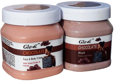 

Glow Right CHOCOLATE CREAM With CHOCOLATE MASK(Set of 2)