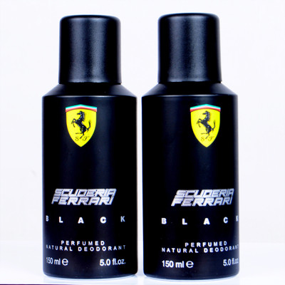 

Ferrari scuderia black Deodorant Spray - For Men & Women(150 ml, Pack of 2)
