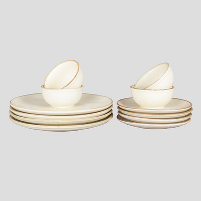 miah decor Dinner Set Dinner Set(Ceramic)