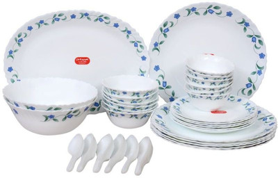 

Laopala Juniper Blue Pack of 33 Dinner Set(Ceramic)