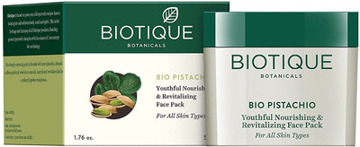 

Biotique Bio Pistachio Youthful Nourishing & Revitalizing Face Pack(50 g)