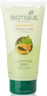 

Biotique Bio Papaya Exfoliating Face Wash for All Skin Types 150ml Face Wash(150 ml)
