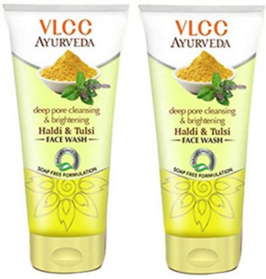 

VLCC Haldi & Tulsi Face Wash (Pack of 2) Face Wash(100 ml)