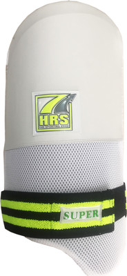 

HRS Super Cricket ThighGuard - Mens (White/Green) Cricket Thigh Guard(Multicolor