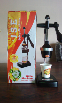 

JSE Latest Aluminium Hand Juicer(Black Pack of 1)