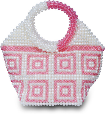 

PAUL FASHION Messenger Bag(Pink, White)