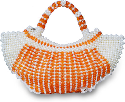 

PAUL FASHION Messenger Bag(Orange, White)