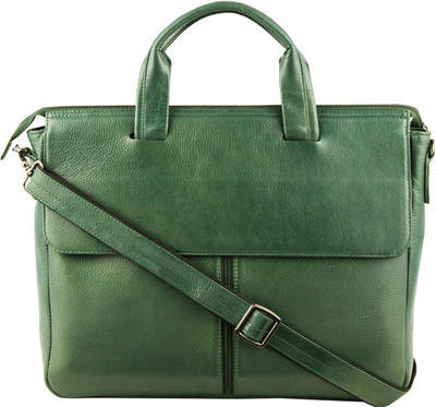 

Lion Heart 15 inch Laptop Messenger Bag(Green)