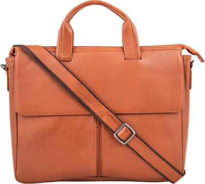 

Lion Heart 15 inch Laptop Messenger Bag(Tan)