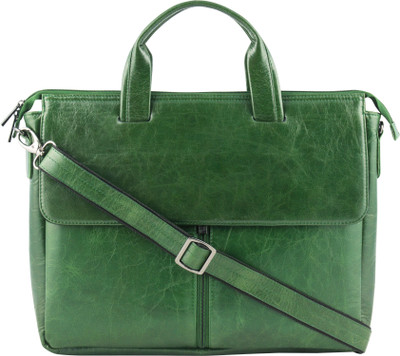 

Lion Heart 15 inch Laptop Messenger Bag(Green)