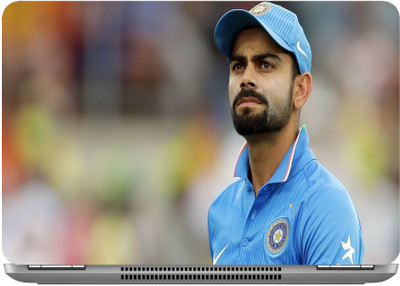 cashback autograph virat laptop skin india | gray wall Virat Kholi Khiladi Vinyl Laptop Decal 13.3