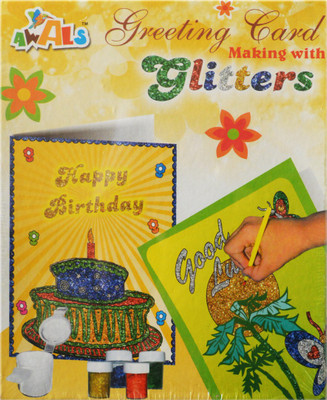 

Toys Factory Awals Greeting Glittersin Many Colours(Multicolor)