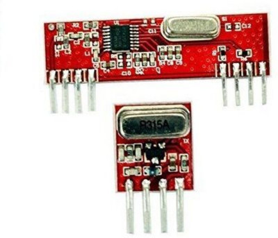 

Robodo RF ASK module Wireless Transmitter + Receiver Pair 433 / 434 MHz(Multicolor)