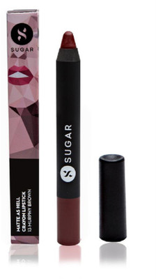

Sugar MATTE AS HELL CRAYON LIPSTICK - 13 Murphy Brown (Chocolate Burgundy)(Chocolate Burgundy, 2.8 g)