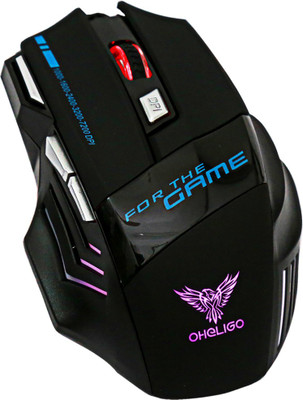 

oheligo GM-101 Wired Optical Gaming Mouse(USB, Black)