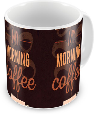 

Mukesh Handicrafts MHMG0063 Ceramic Mug(325 ml), Multicolor