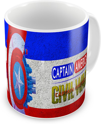 

Mukesh Handicrafts MHMG0104 Ceramic Mug(325 ml), Multicolor