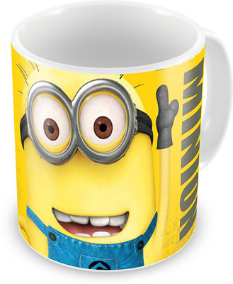 

Mukesh Handicrafts MHMG0046 Ceramic Mug(325 ml), Multicolor