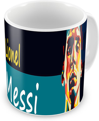 

Mukesh Handicrafts MHMG0100 Ceramic Mug(325 ml), Multicolor